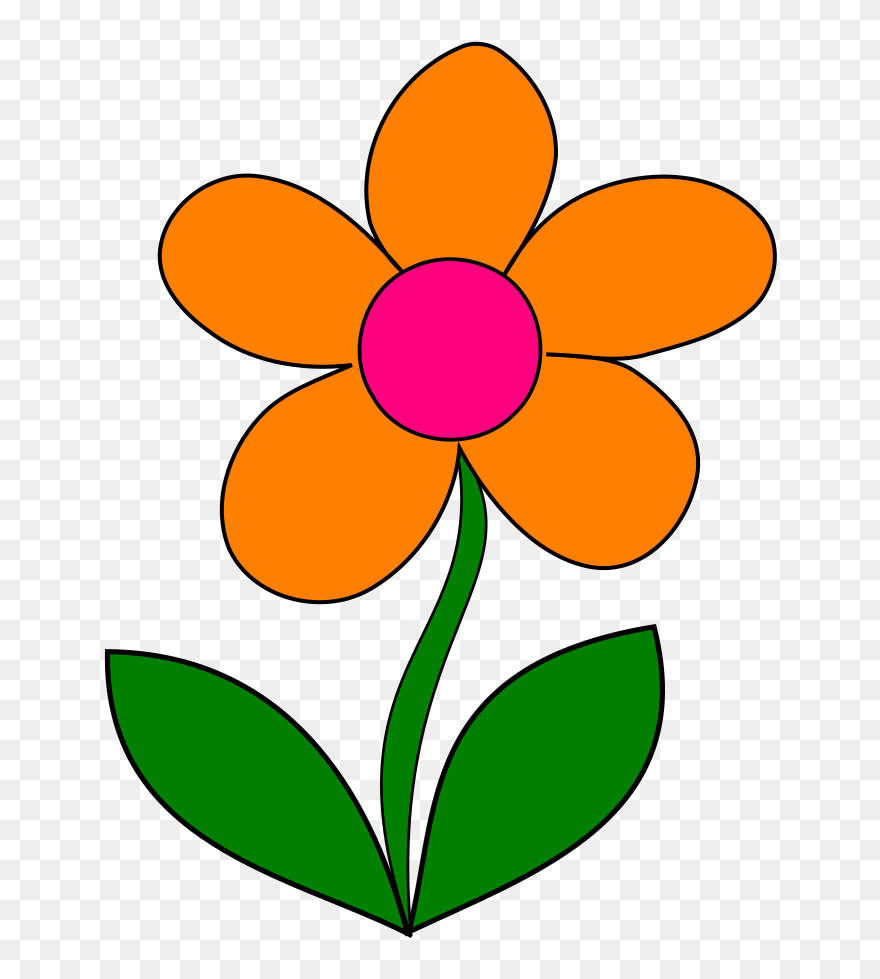 Blue Flower Svg Clip Arts - Blue Flower Clipart - Png Download