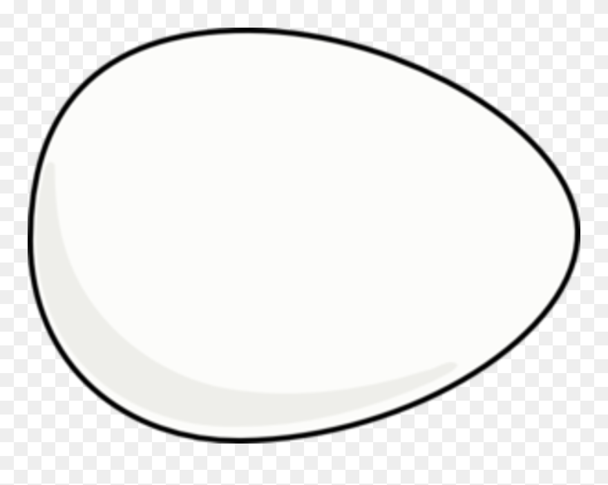 Egg Clip Art Black And White , Png Download - Clipart Of Egg Transparent Png