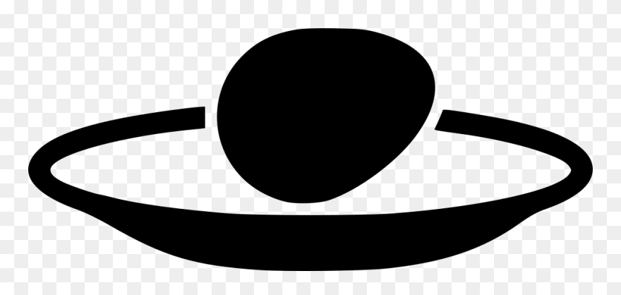 Egg In Plate - Circle Clipart