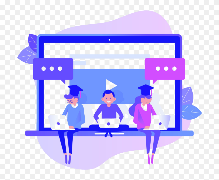 تبلیغ کلاس آنلاین انگلیسی Clipart