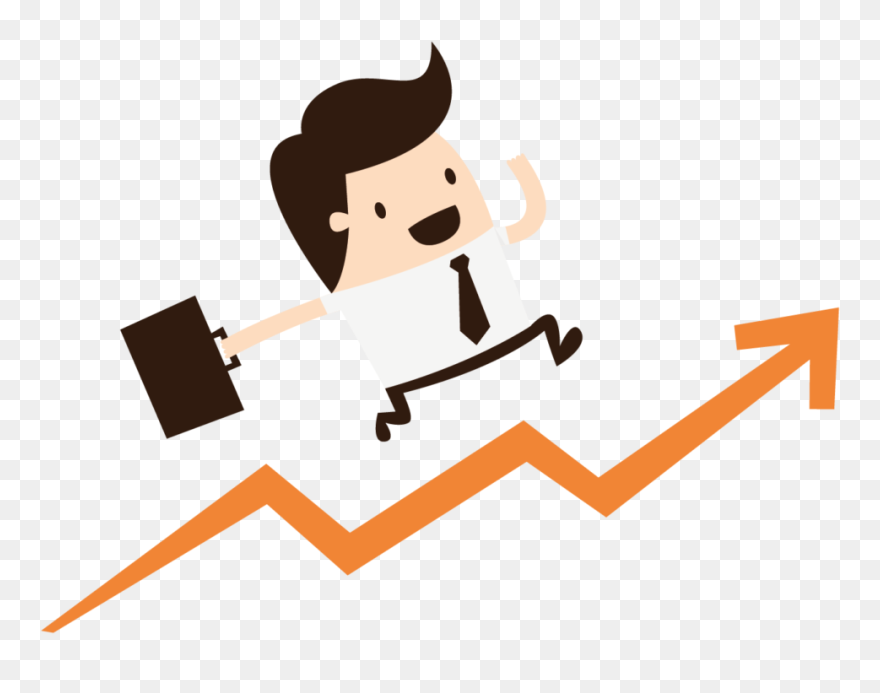 Marketing Clipart Management Accounting - Financial Stock Market Cartoon - Png Download