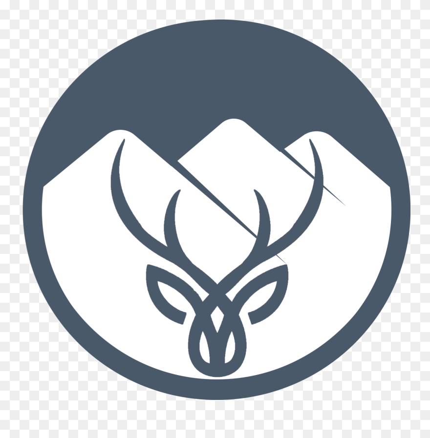 Deer Horn Logo Clipart