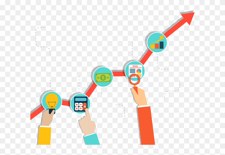 Mercados En La Economia Clipart