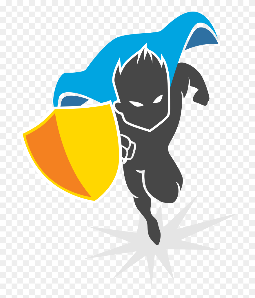 Vector Superhero Png Download - Super Hero Vector Logo Clipart