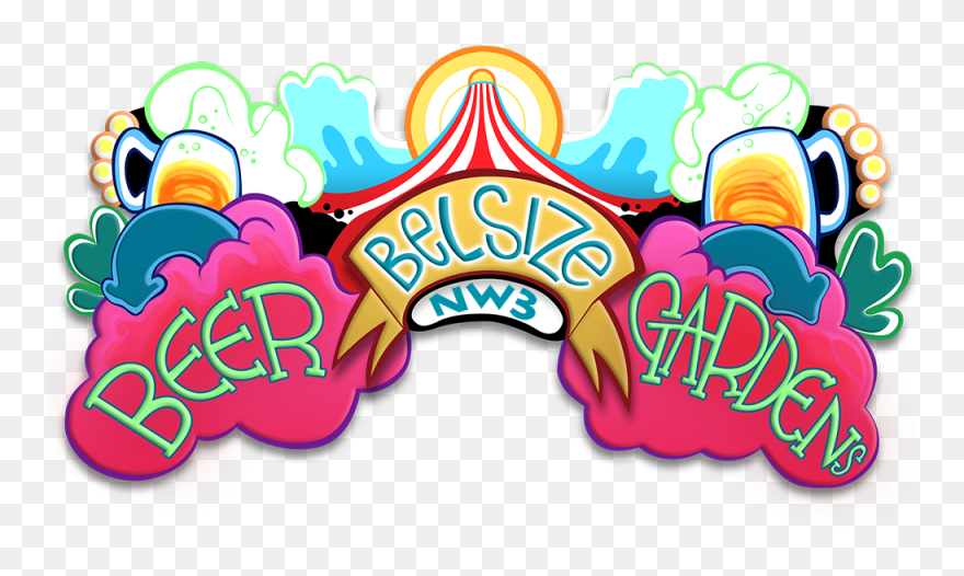 Belsize Beer Gardens Clipart