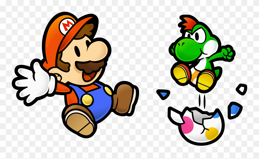 Paper Mario Ttyd Yoshi Kid Clipart (5694648) PinClipart