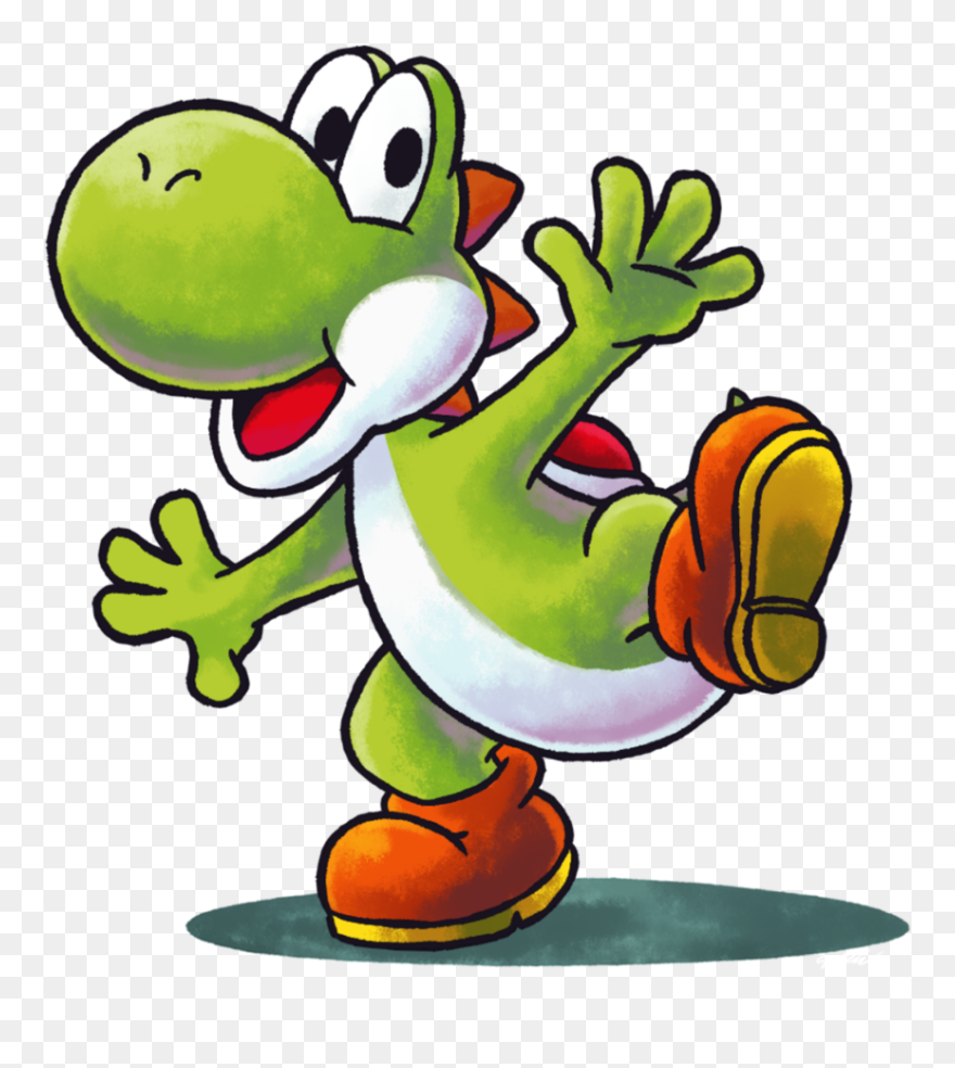 Yoshi Clipart Luigi - Mario Y Luigi Superstar Saga Yoshi - Png Download