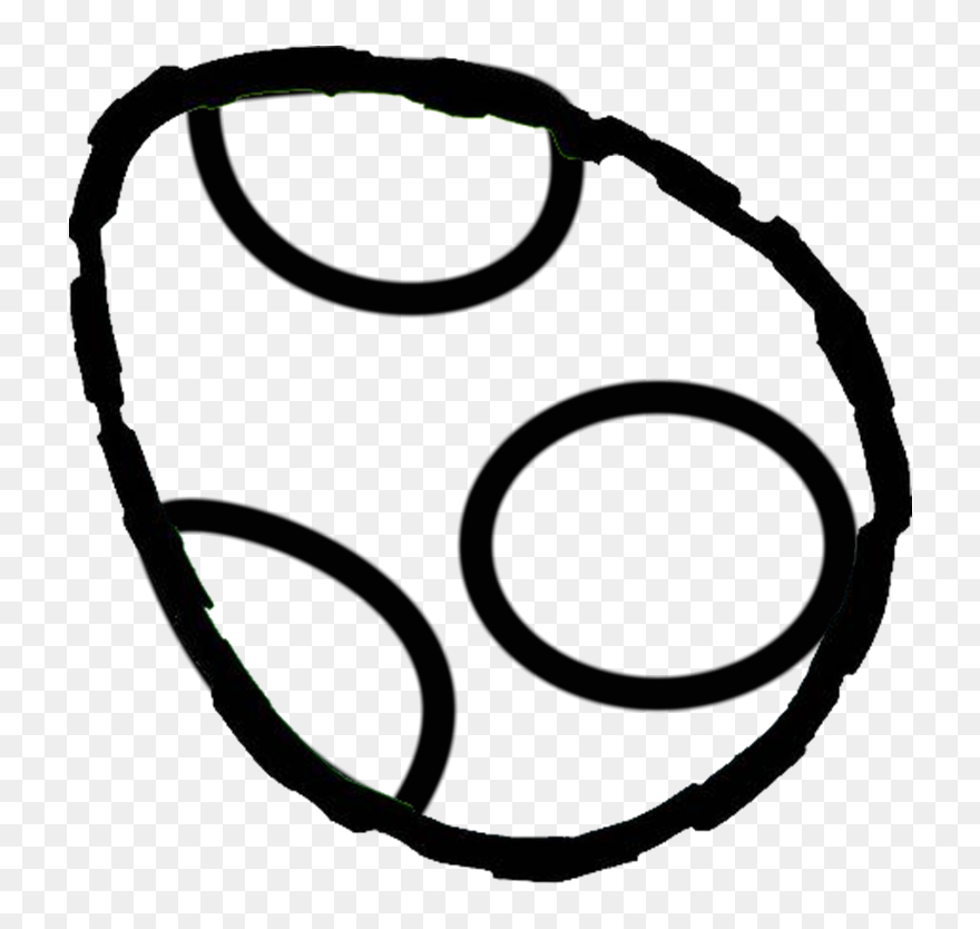 Yoshi Egg Colouring Pages - Yoshi Egg Coloring Pages Clipart