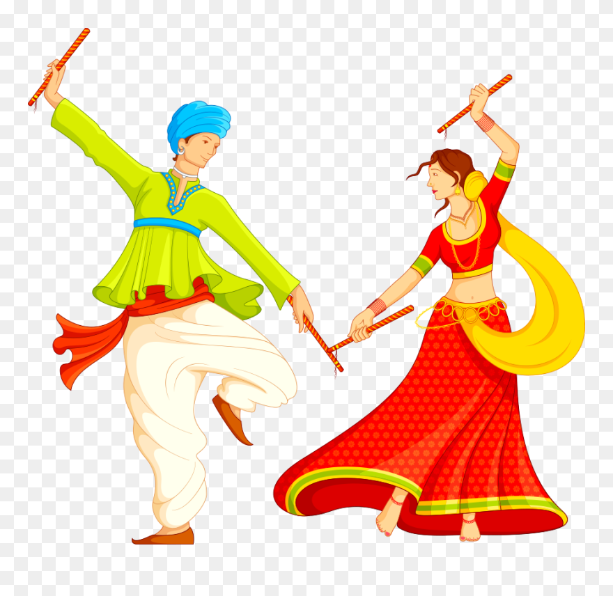 Transparent Festival Clipart - Navratri Png