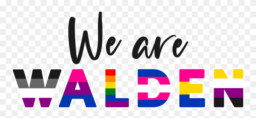 Walden Pride Shirt 2020-04 - Graphic Design Clipart