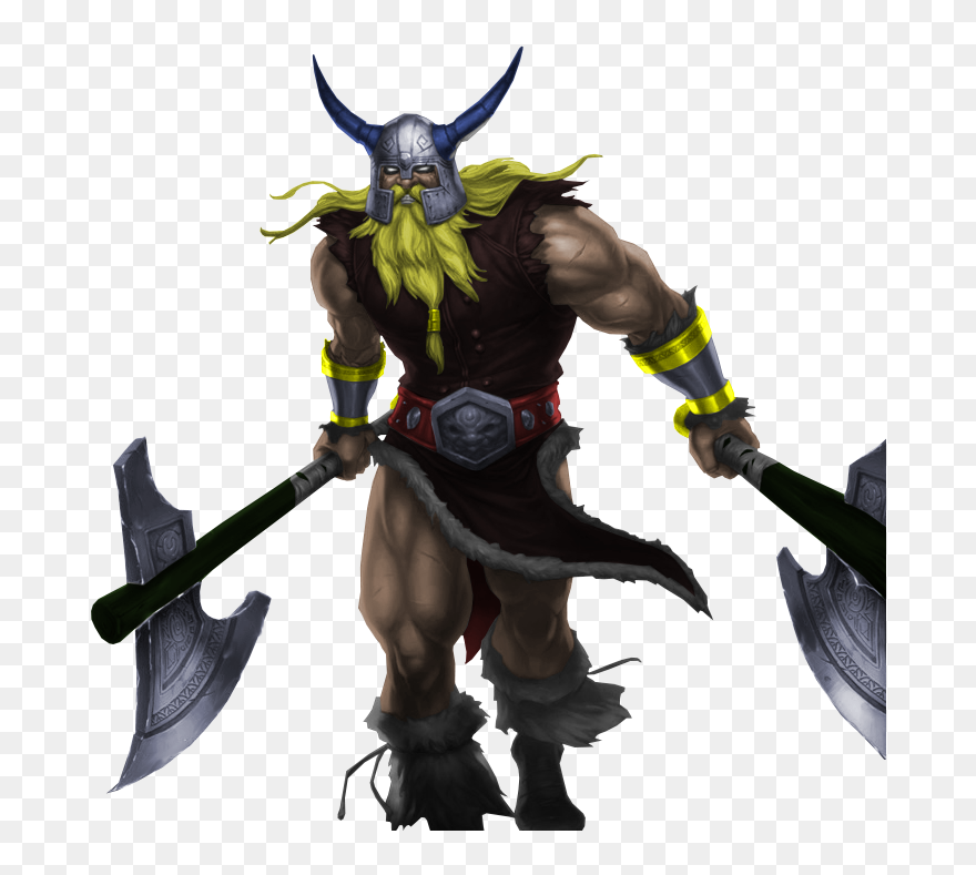 Olaf Lol Png - Olaf League Of Legends Png Clipart