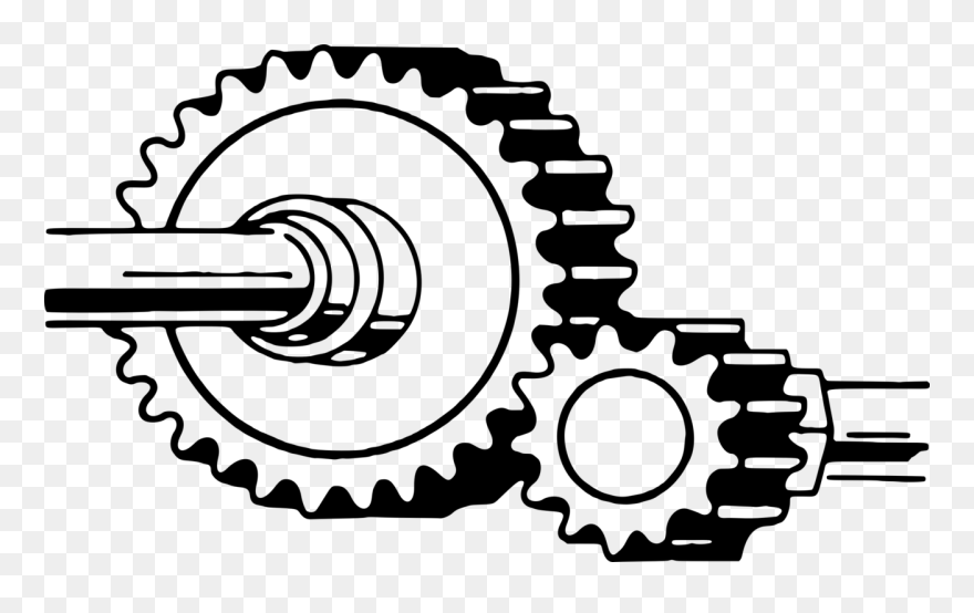 Gear,rim,hardware Accessory - Transmission Gear Clipart - Png Download