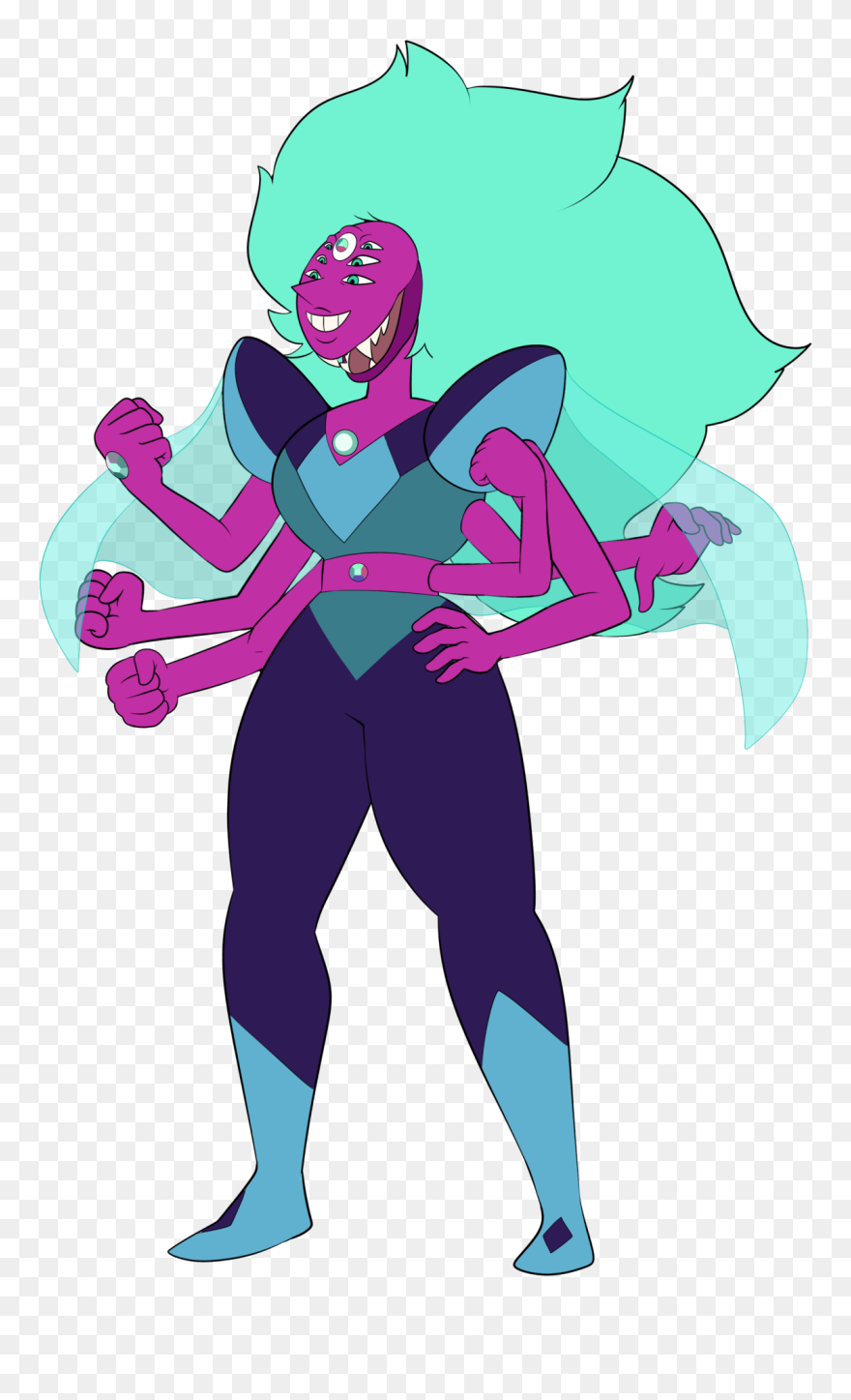 Steven Universe Homeworld Fusion Clipart , Png Download - Steven Universe Homeworld Fusions Transparent Png