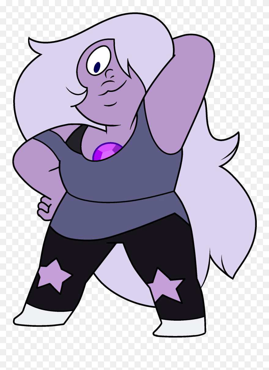 Amethyst Steven Universe Transparent & Png Clipart - Amethyst The Crystal Gems