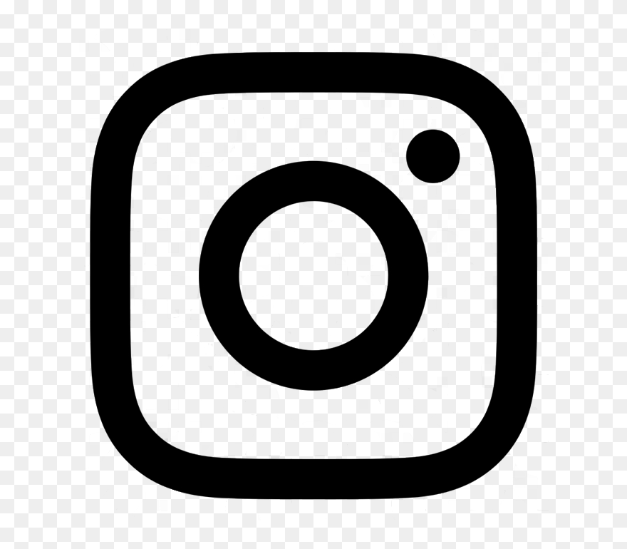 Instagram Logo Black And Blue Clipart