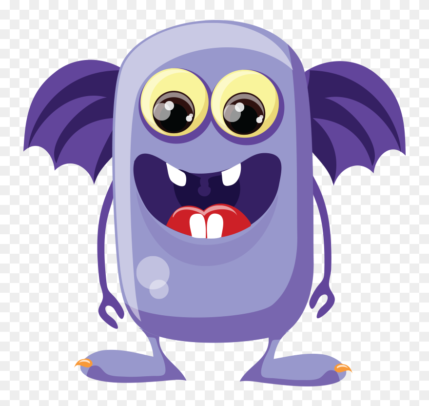 Vector Monsters Royalty Free - Chistes Sobre Las Madres Clipart