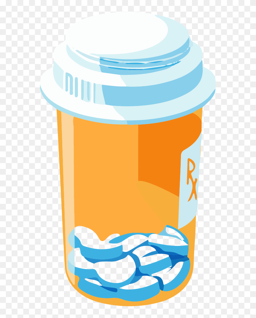 Rmd Pill Bottle Clipart