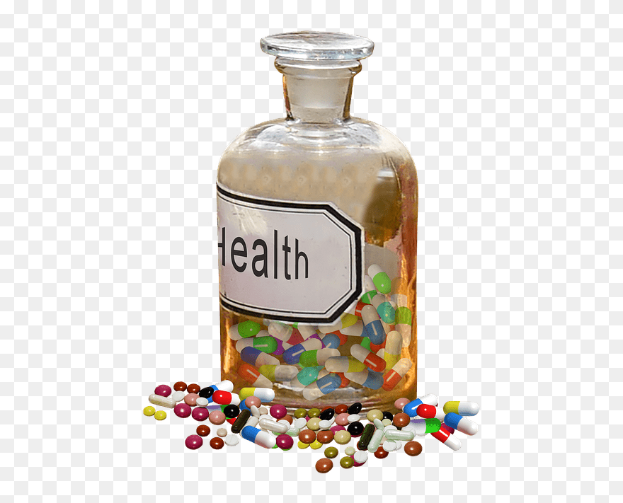 Drug Pills Health Medicine Clip Arts - Medicin Bottle Png Transparent Png