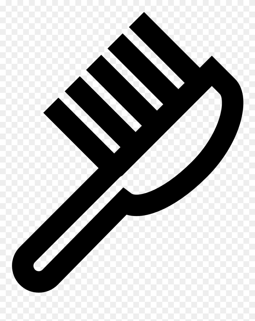 Hairbrush Png - Small Hairbrush Clip Art Transparent Png