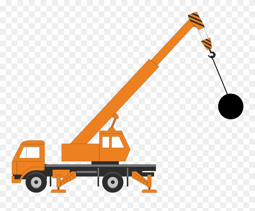 Construction Crane Clip Art - Png Download