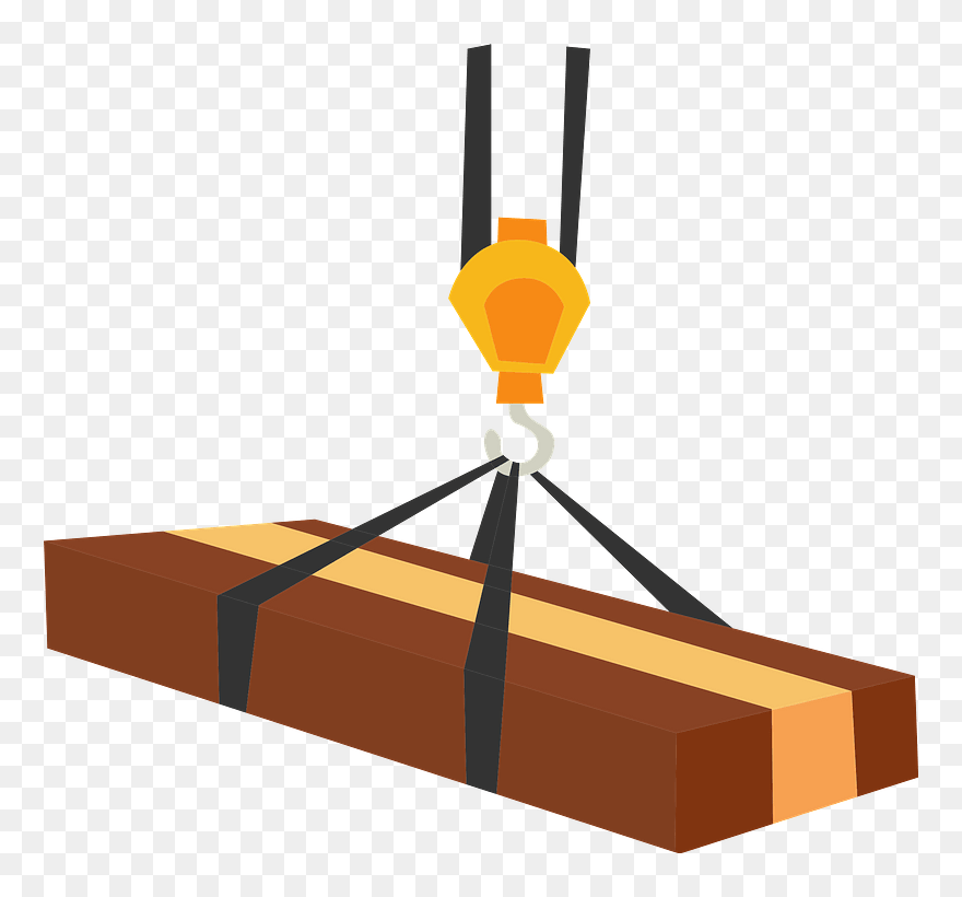 Crane Machine Clipart - イラスト 資材 - Png Download