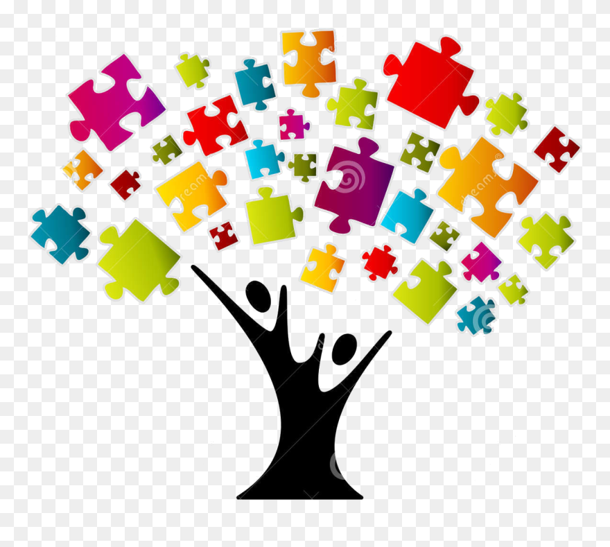 Tree Jigsaw Clipart