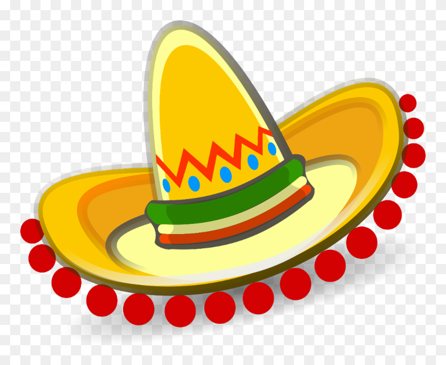 Unnamed - Clip Art Sombrero Hat - Png Download