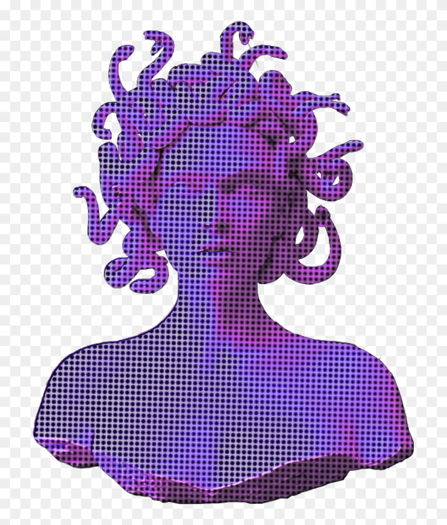 Ftestickers Sculpture Vaporwave Aesthetic Holographic - Aesthetic Vaporwave Tumblr Png Clipart