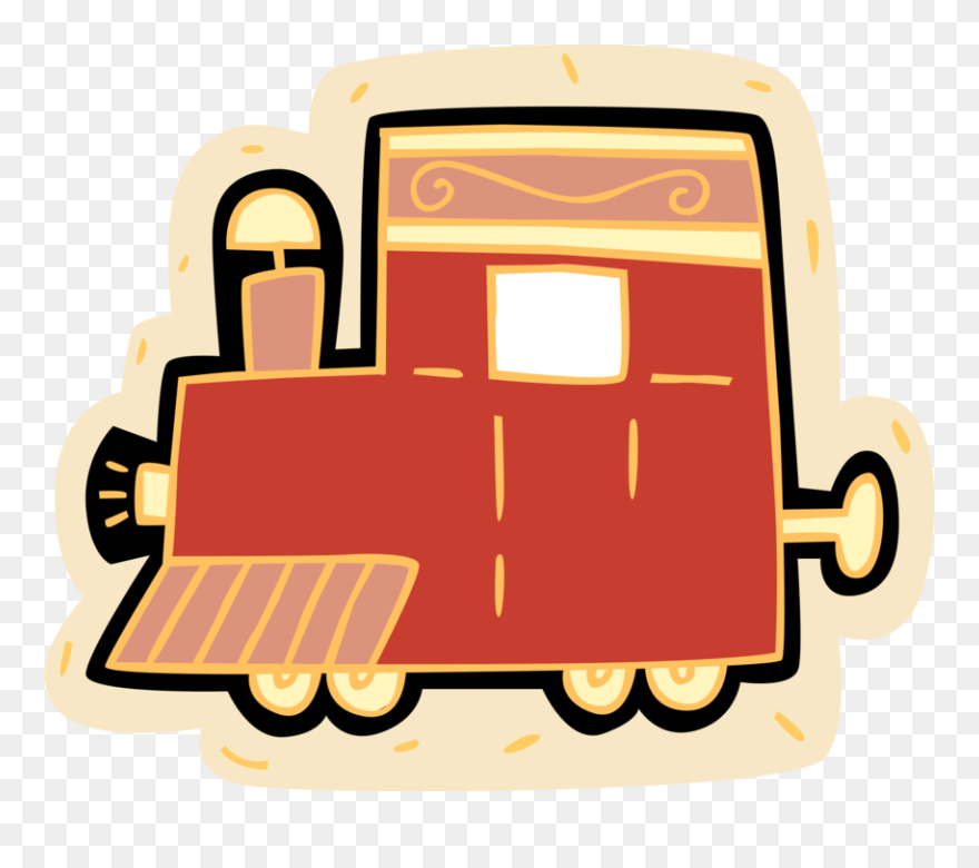 Locomotive Vector Train Clipart