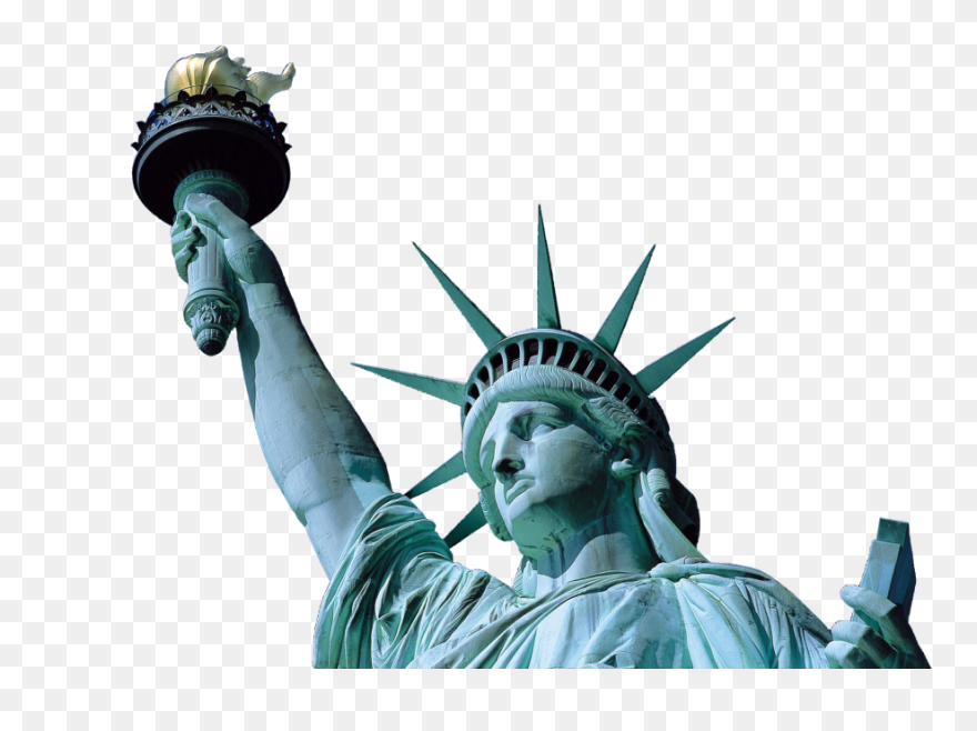 Statue Of Liberty New York Harbor Freedom Monument - Liberty Island Clipart