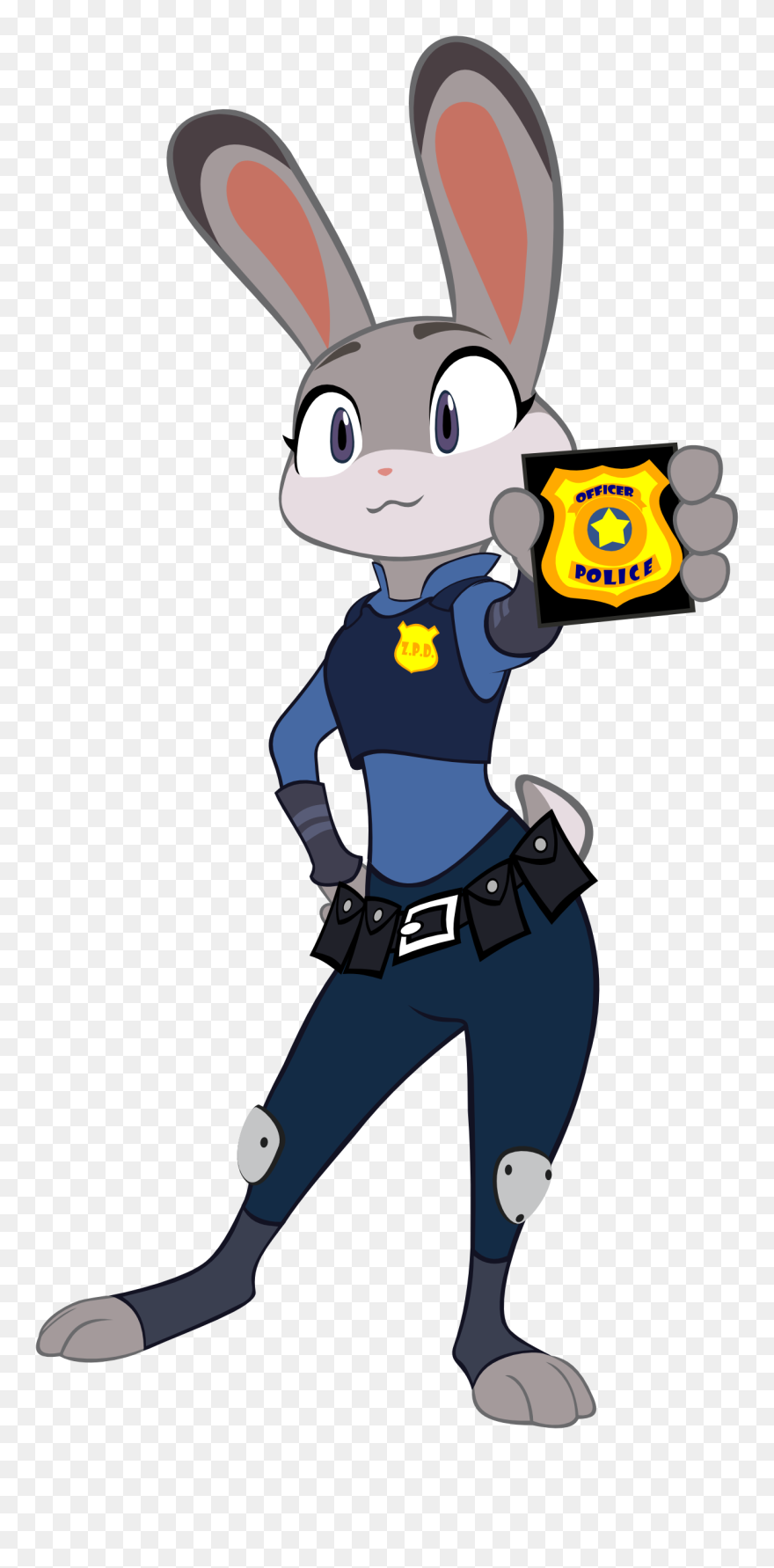 Judy Hopps Stance - Judy Hopps Clipart