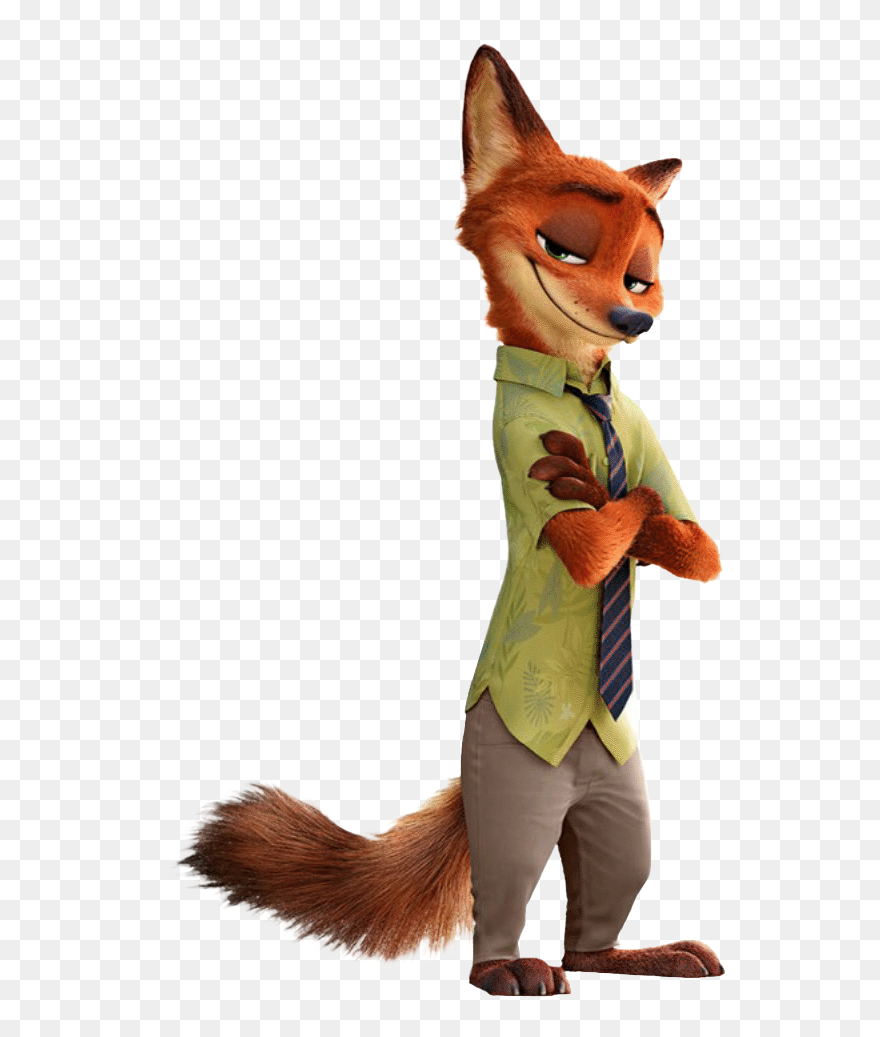Transparent Zootopia Clipart - Zootopia Nick Wilde - Png Download