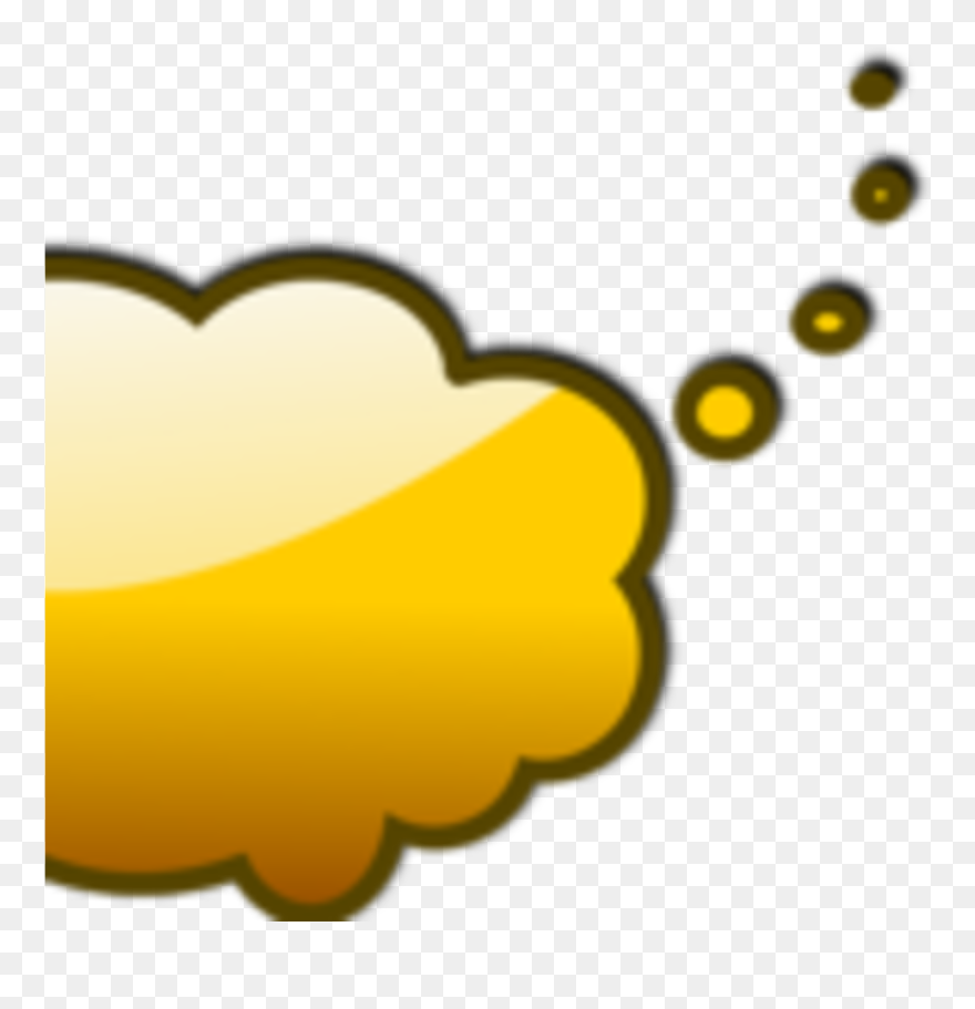Transparent Background Clipart Thoughts Bubble - Png Download