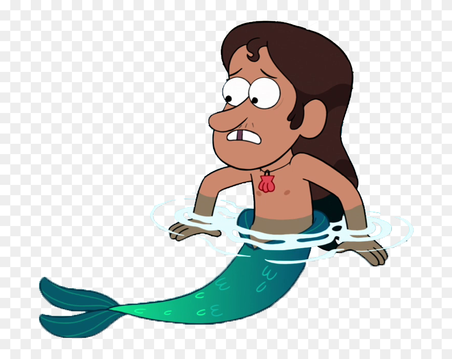 Mermando Gravity Falls Roleplay - Merman From Gravity Falls Clipart