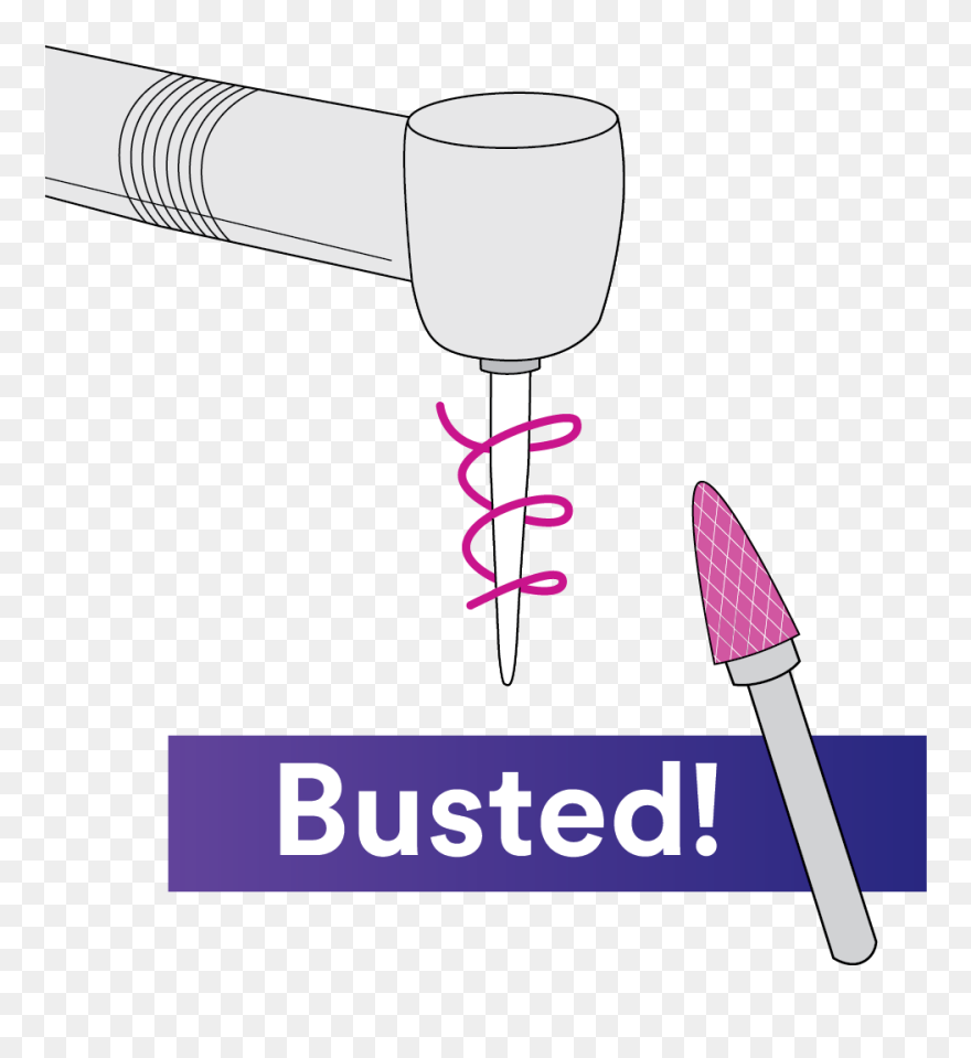 Busted Bur - Makeup Brushes Clipart