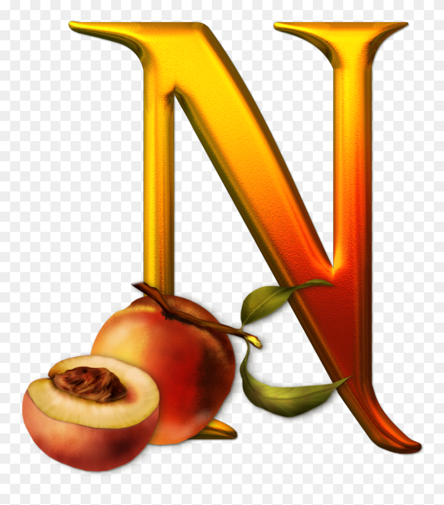 Fruit Letter N Png Clipart