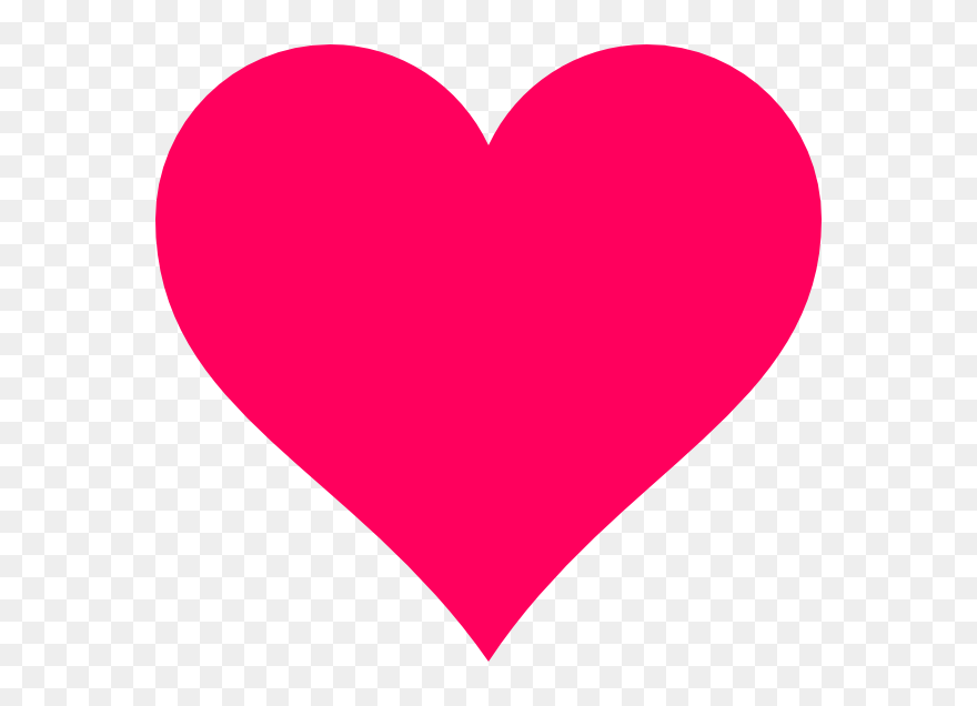 Pinkes Herz - Clipart Best - Pink Heart Clipart - Png Download