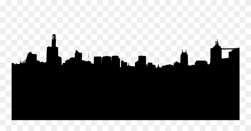City Skyline Silhouette Clipart