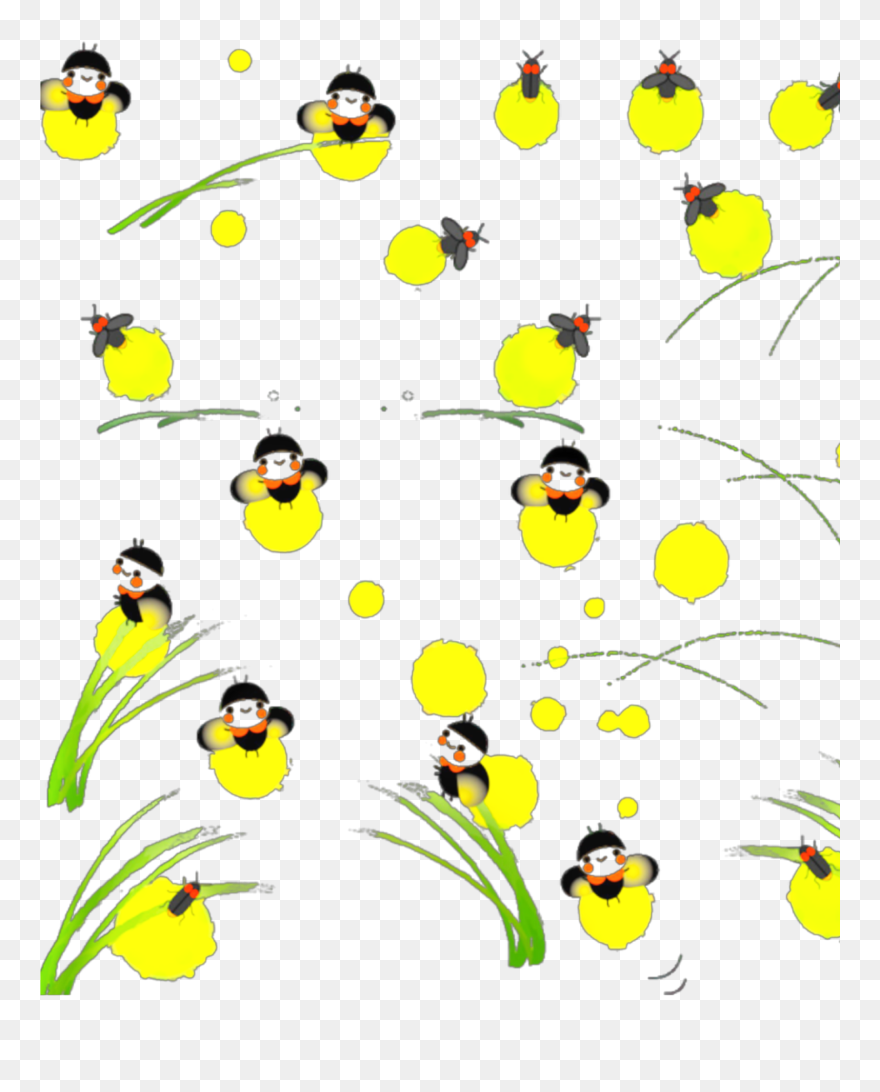 #ftestickers #clipart #illustration #fireflies - Grave Of The Fireflies Png Transparent Png