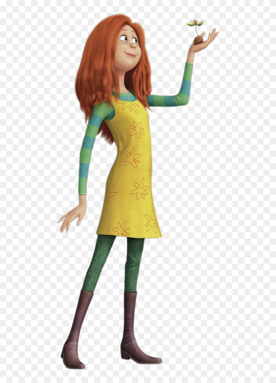 The Lorax Character Audrey - Lorax Characters Clipart