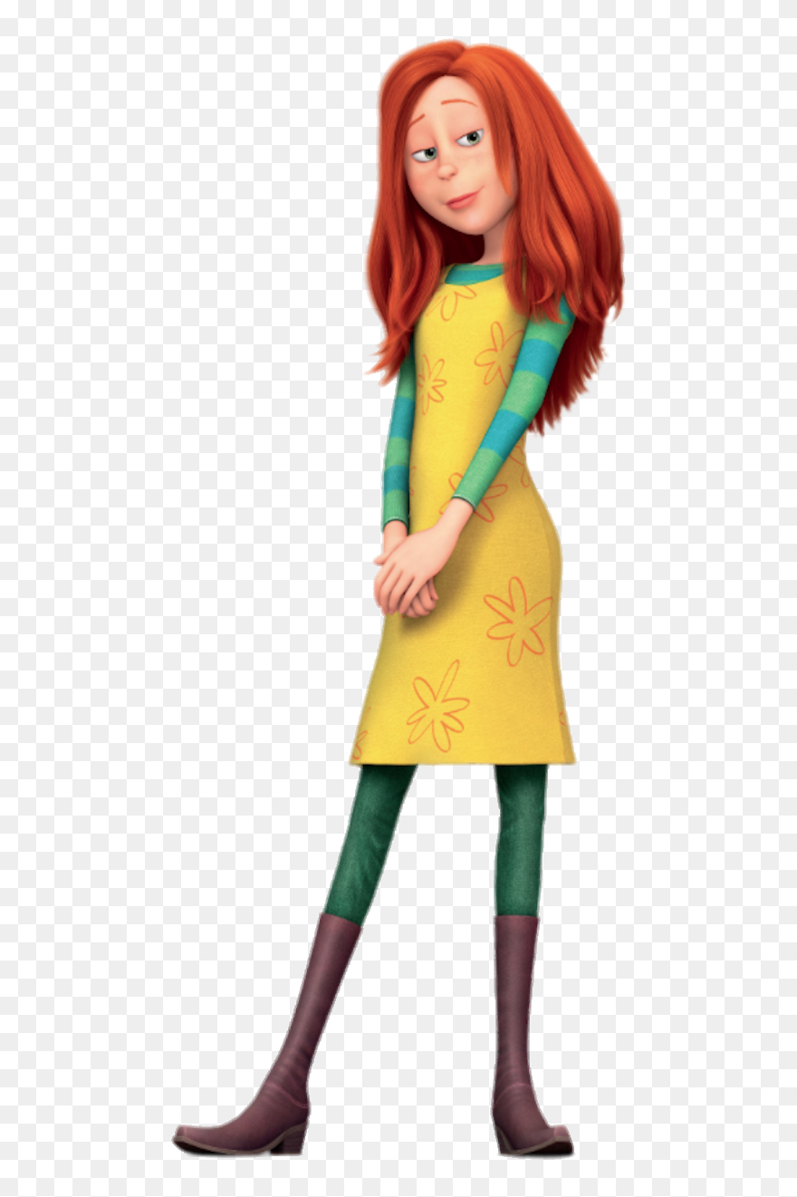 The Lorax Character Audrey Posing - El Lorax Audrey Clipart