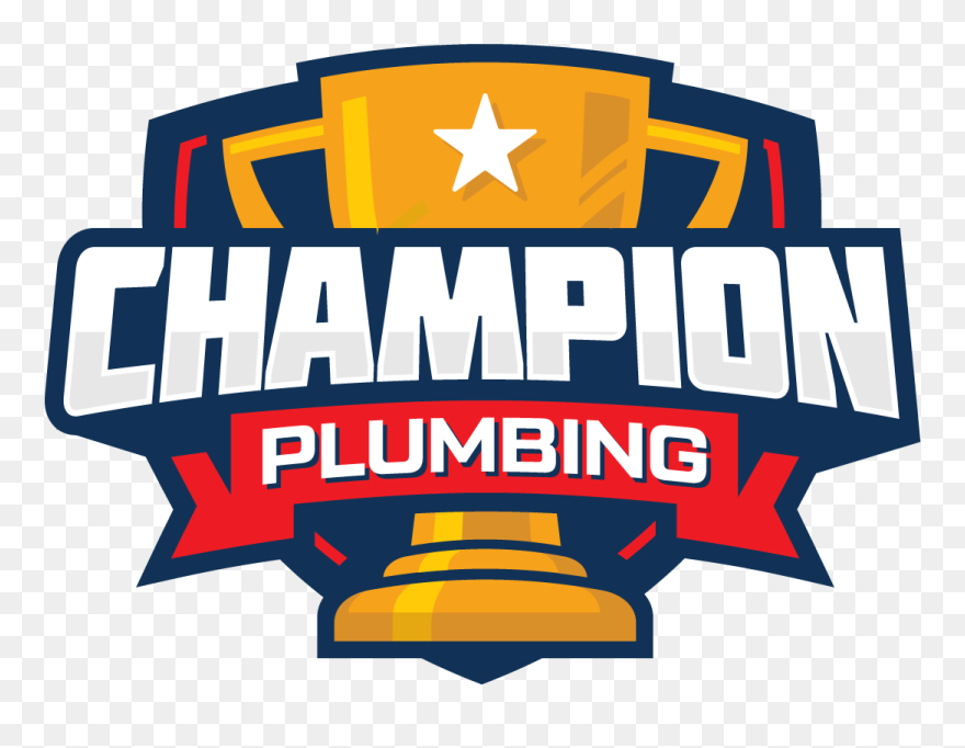 Champion Plumbing Logo Clipart
