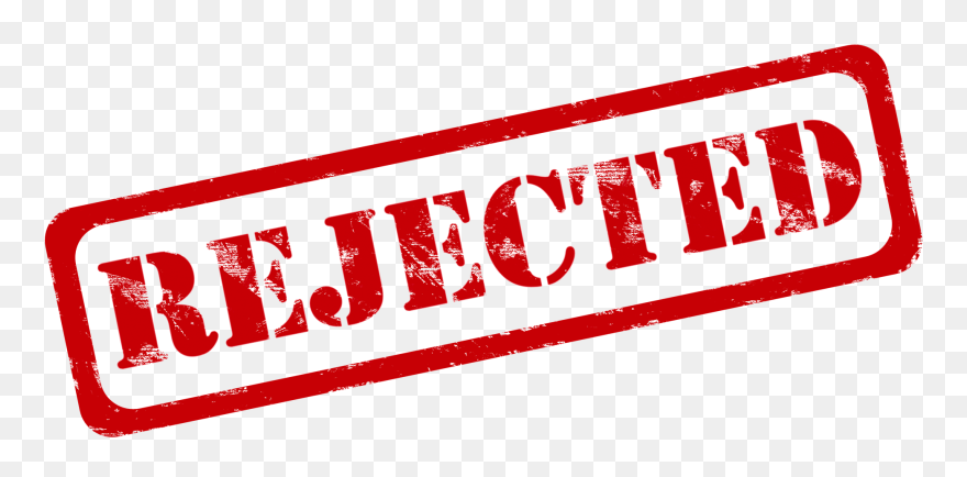 Rejected Stamp Png Clipart