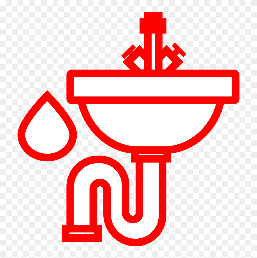 Leaking Pipes Icon - Illustration Clipart