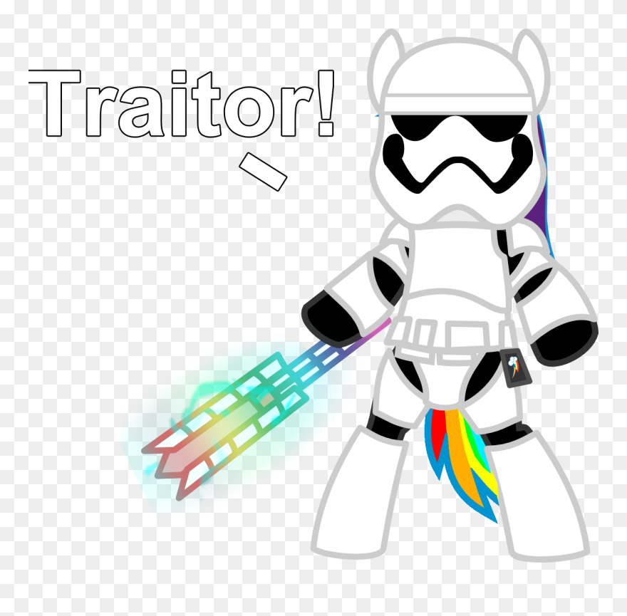 Derpy Hooves Anakin Skywalker Pony Stormtrooper - My Little Pony Stormtrooper Clipart
