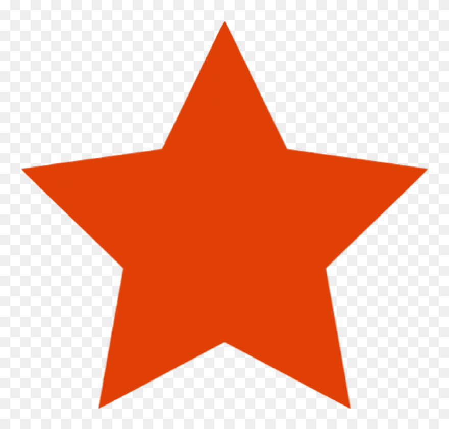 Red Star Png Image - Transparent Navy Blue Star Clipart