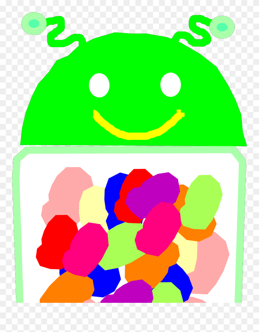 Monsters With Jelly Jars Clip Art - Png Download