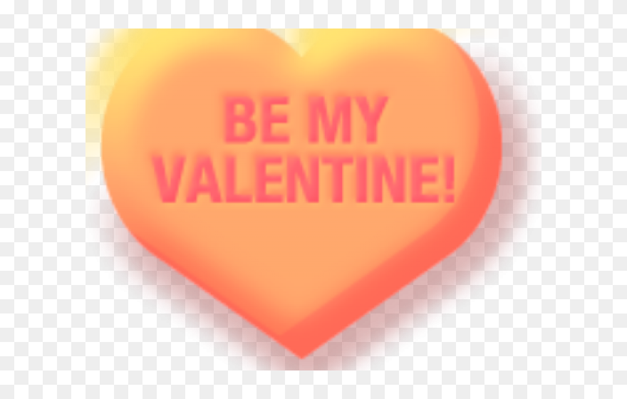 Candy Hearts Cliparts - Heart - Png Download