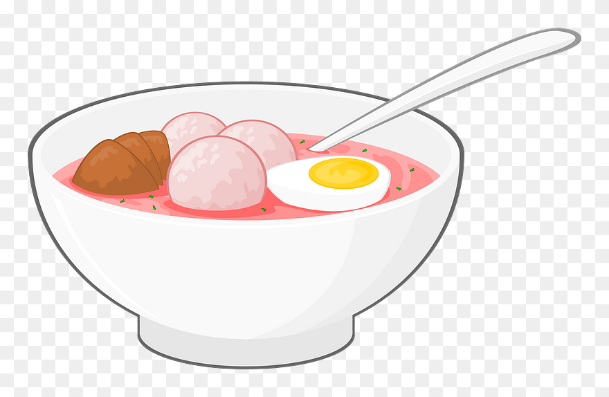 Soup Clipart - Animasi Bakso Png Transparent Png