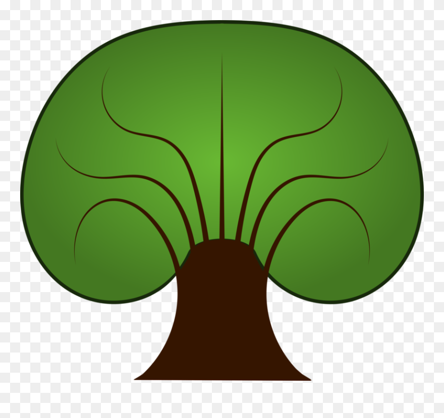 Plant,grass,leaf - Thick Tree Clipart - Png Download